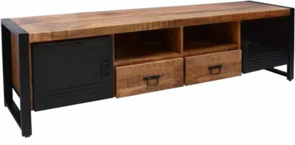 bas 2 door 2 drawer tv cabinet 200