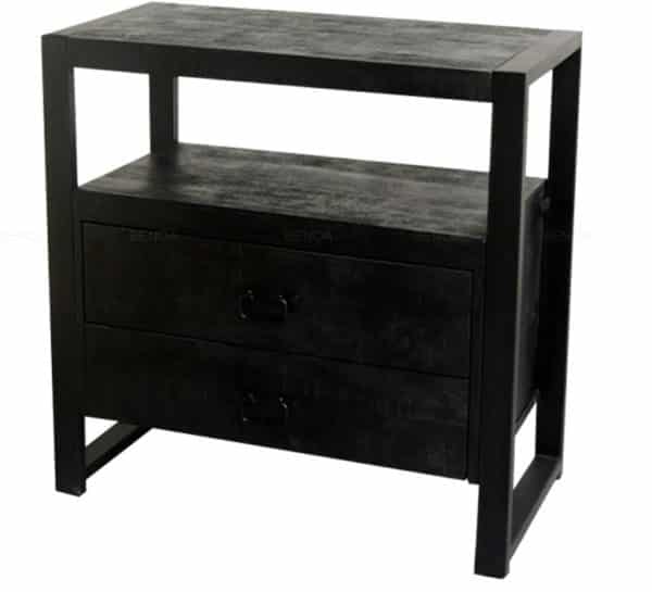 britt 2 drawer cabinet black 80 3